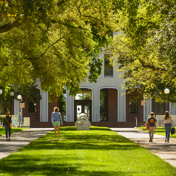 Mrak Hall Egghead on the UC Davis Campus